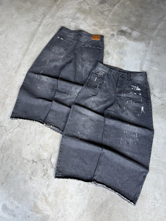 Washed Faded Denim
