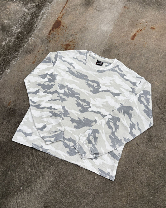 Camo Waffle Thermal LS Tee