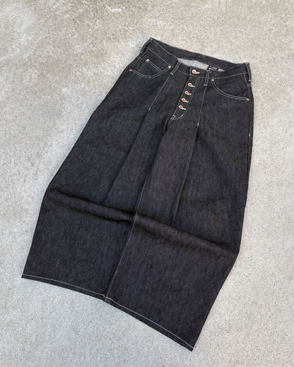 Bookyama raw baggy denim