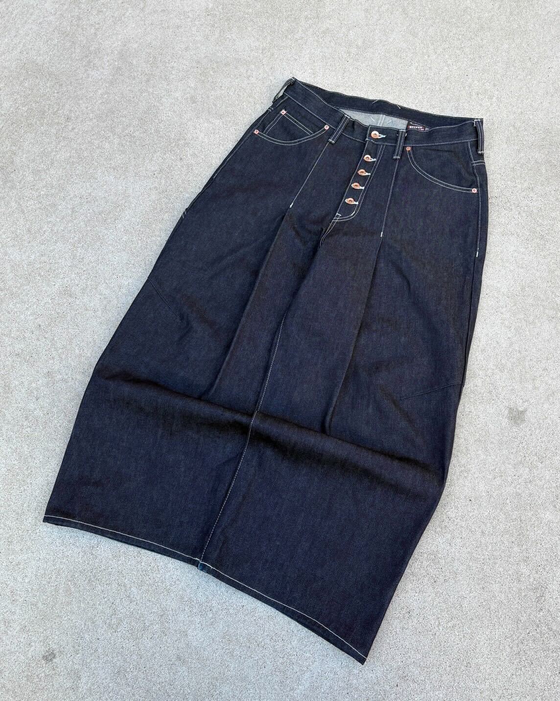 Bookyama raw baggy denim