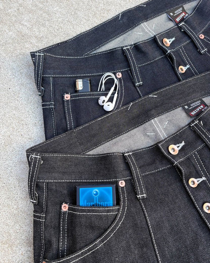 Bookyama raw baggy denim