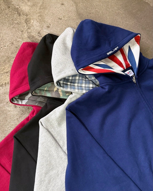 BEL Logo Zip Hoodie