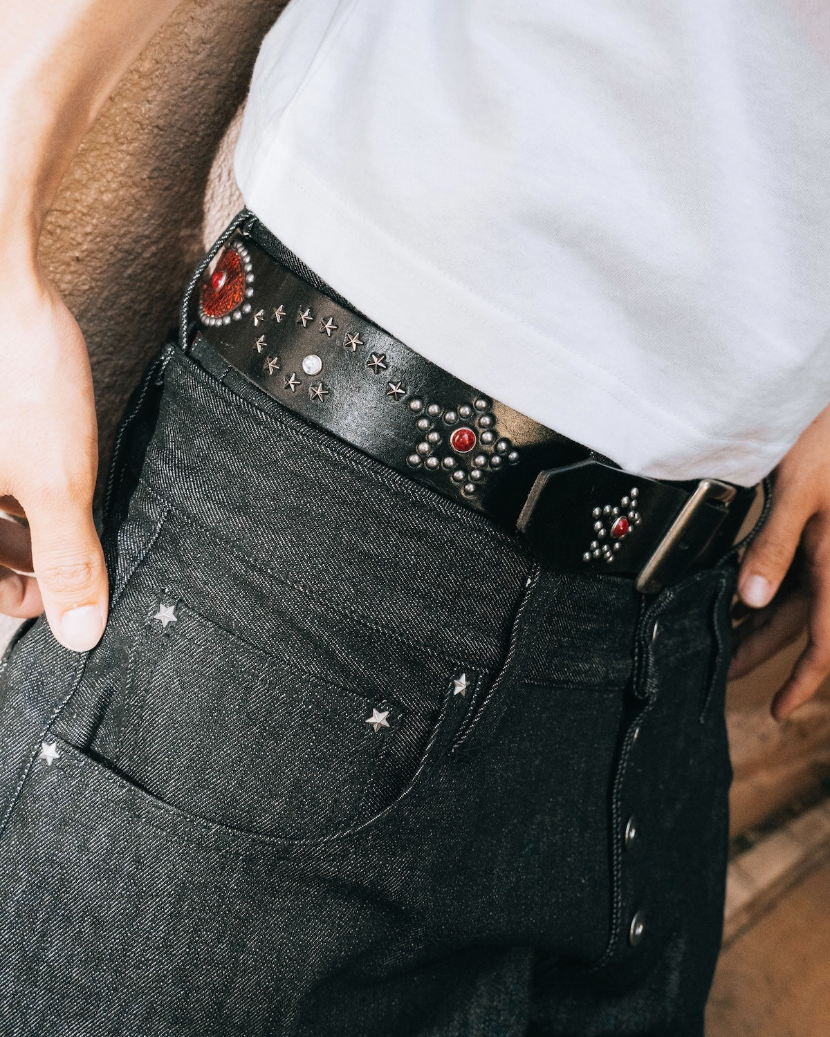Star Studded Belt