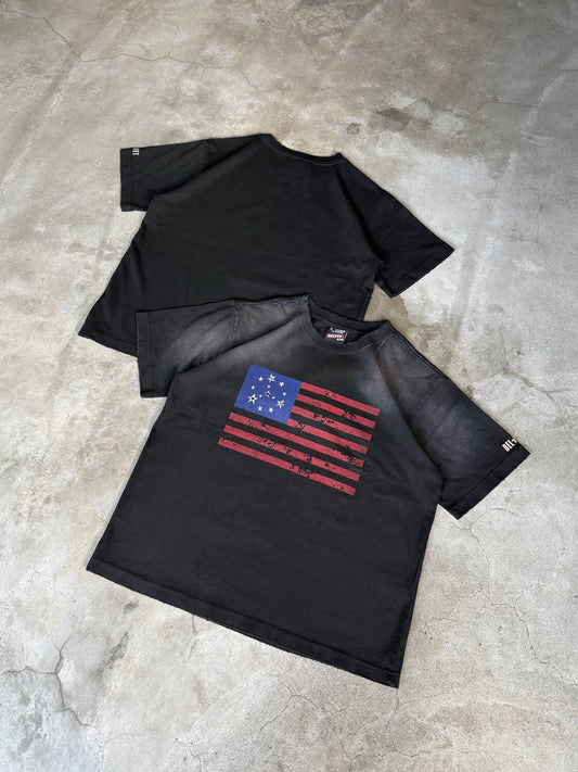 Rhinestone Flag Tee