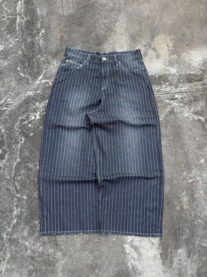 Faded Stripe Denim free