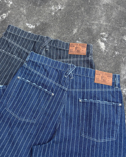 Faded Stripe Denim free