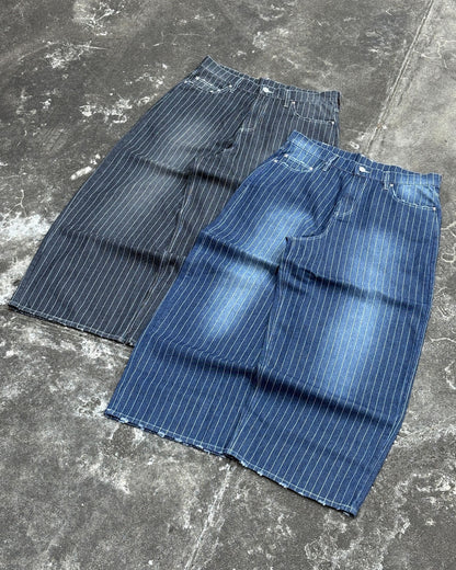 Faded Stripe Denim