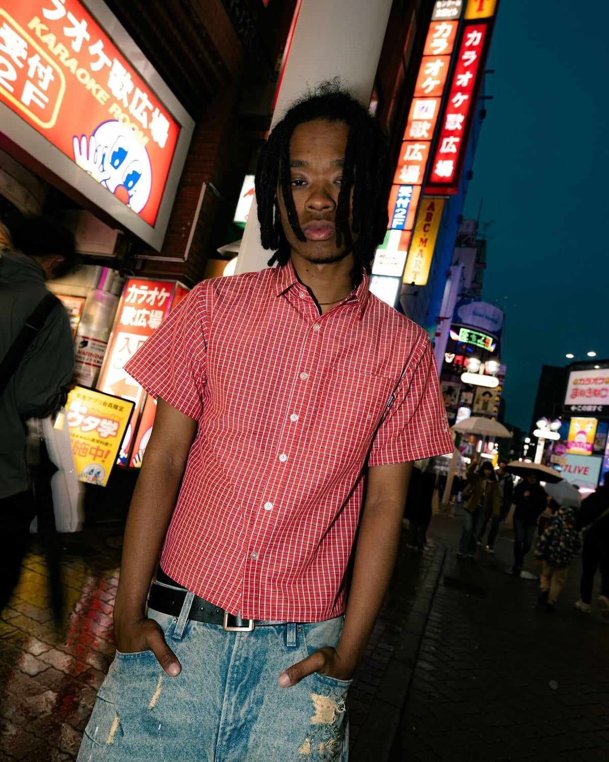 Star Logo Check Shirt – BELVET