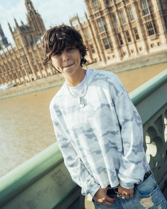 Camo Waffle Thermal LS Tee