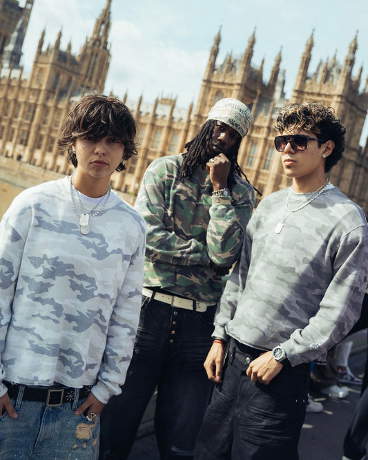 Camo Waffle Thermal LS Tee