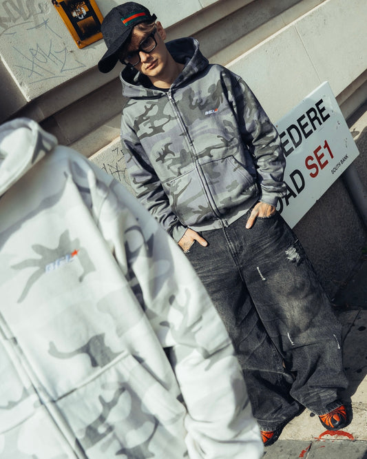 Classic Faded Camo Hoodie