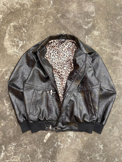 Leopard Lined Fireman Jacket