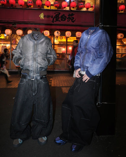 Faded MA-1 Bomber Jacket