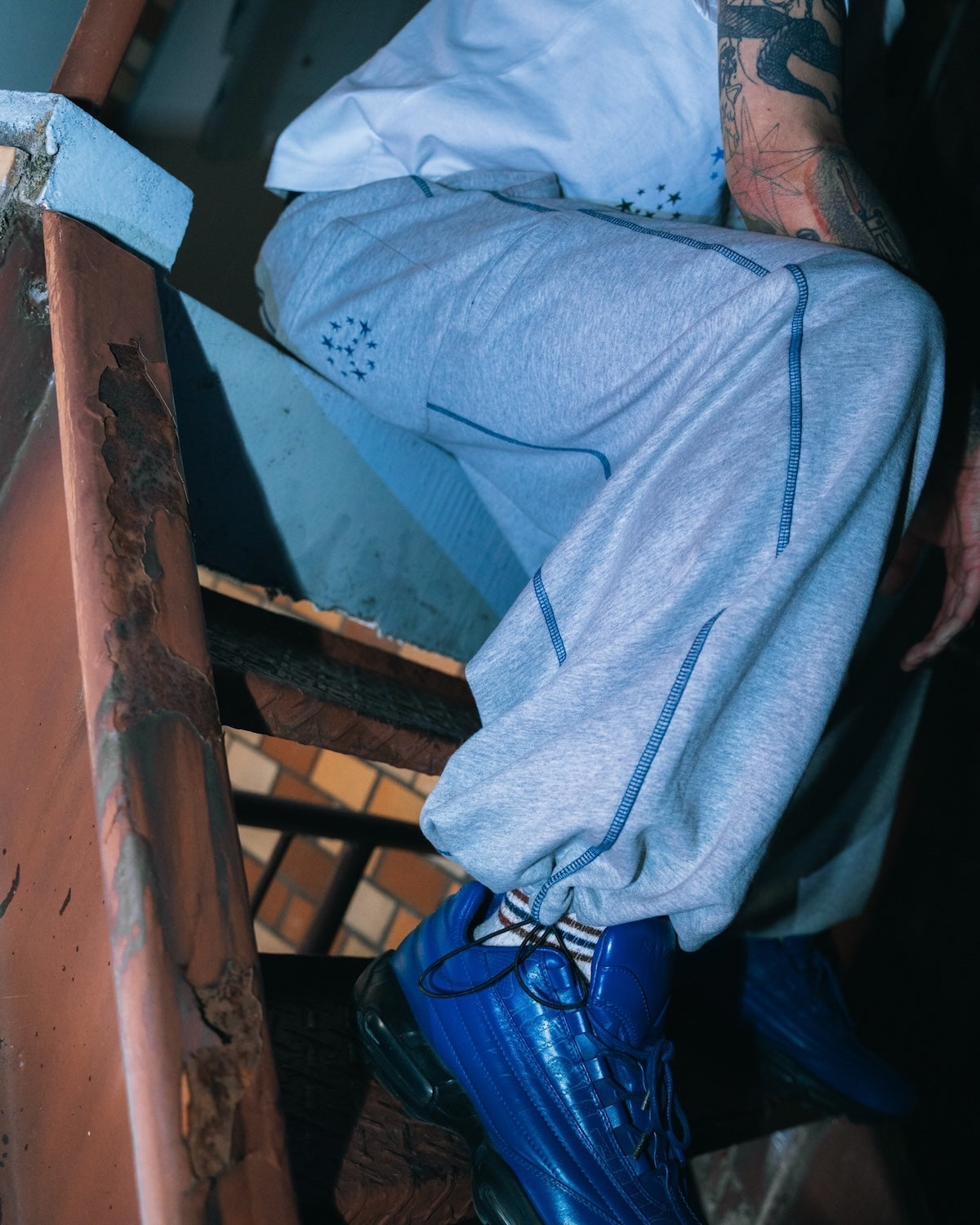 Star Piece Mark Sweatpants – BELVET