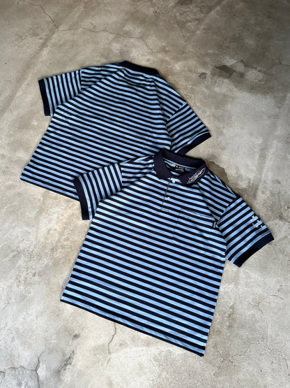 Fine Stripe Polo Shirt
