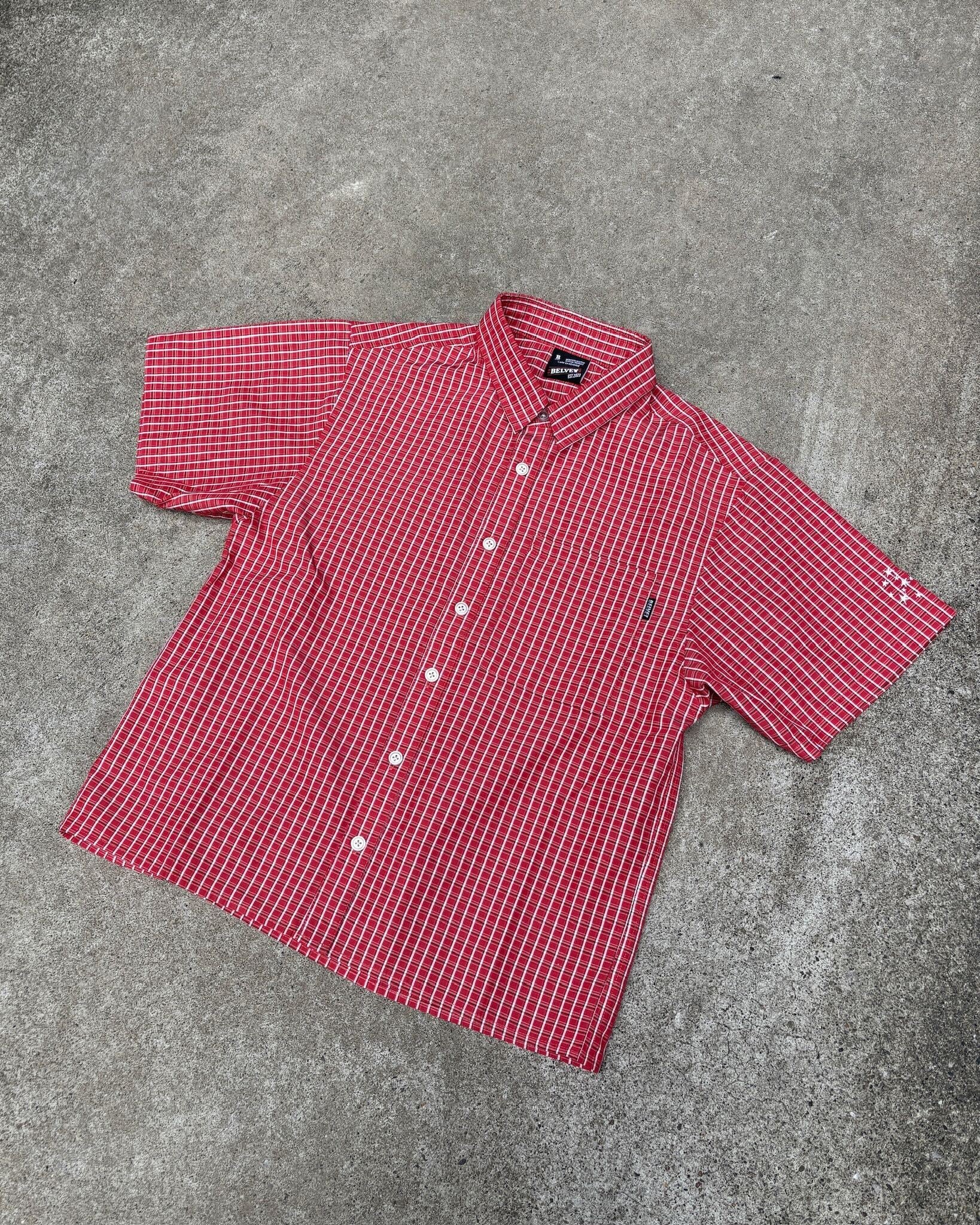 BELVET　Star Logo Check Shirt Star Logo Check Shirt – BELVET