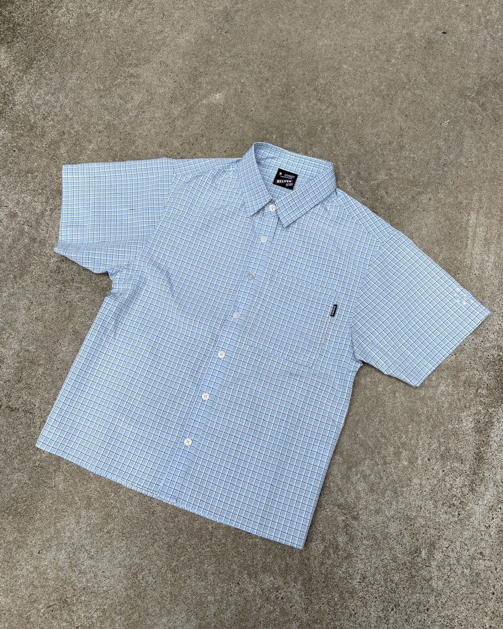 Star Logo Check Shirt – BELVET