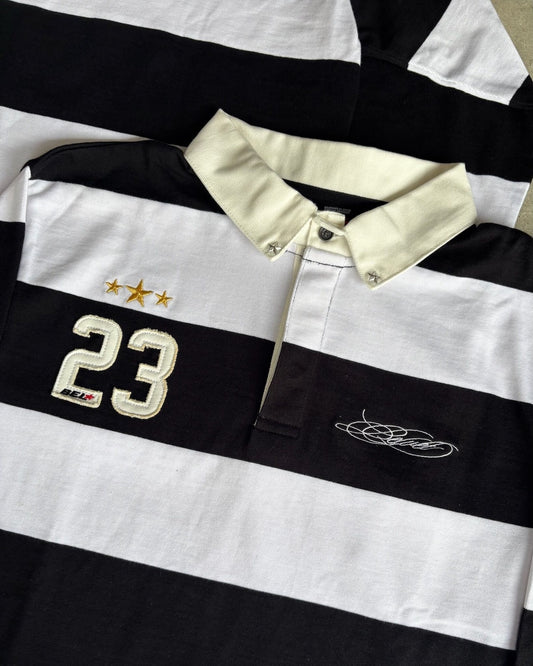 Heavy Stripe L/S Rugby Shirt