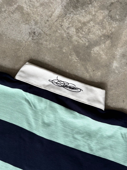 Heavy Stripe L/S Rugby Shirt