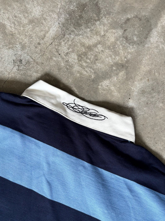 Heavy Stripe L/S Rugby Shirt