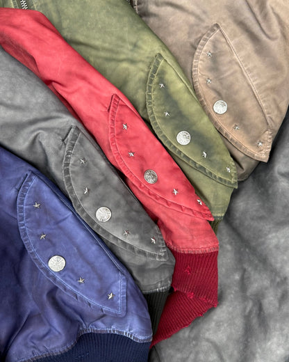 Faded MA-1 Bomber Jacket