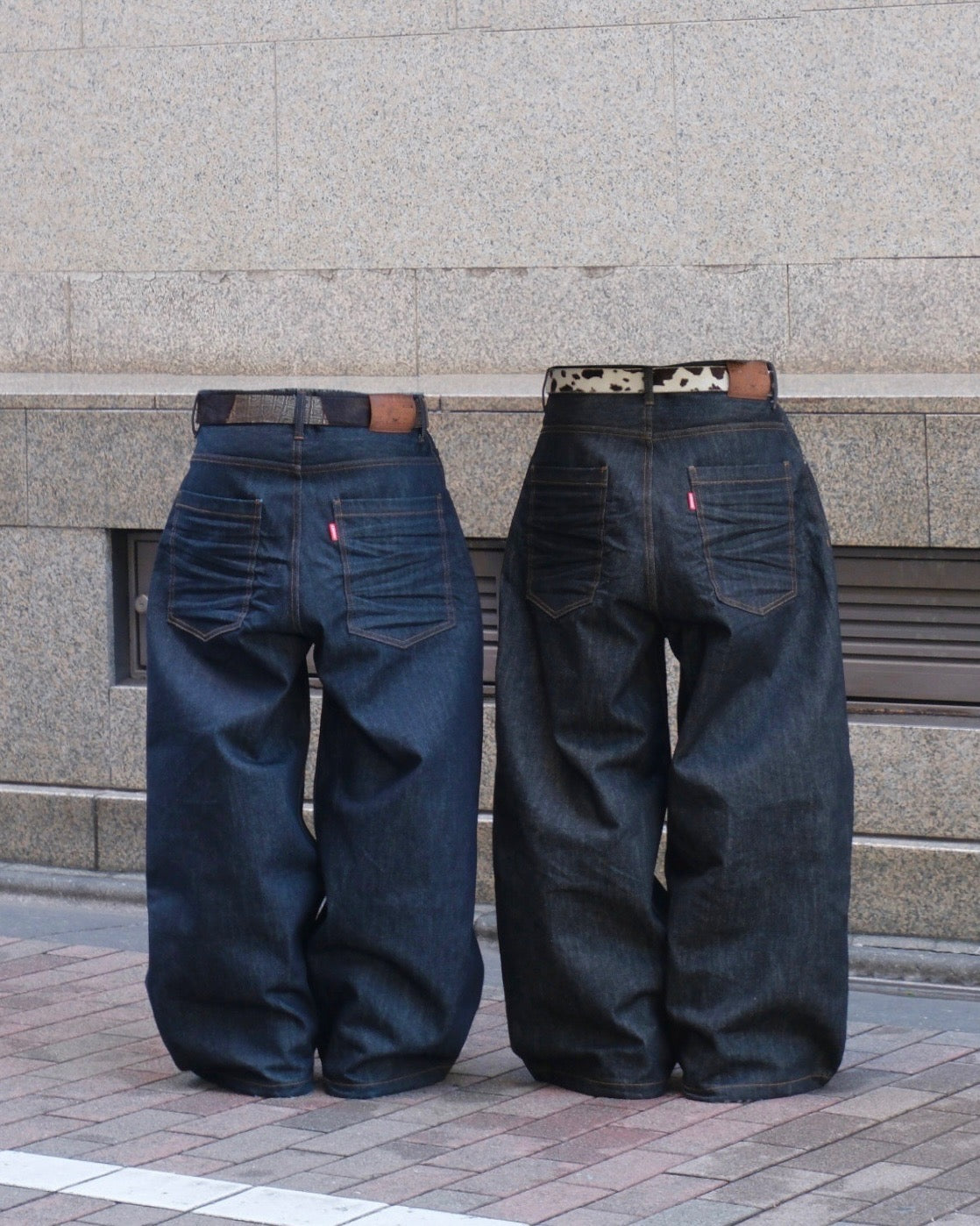 【ギフト】 Baggy BELVET – denim rigid パンツ