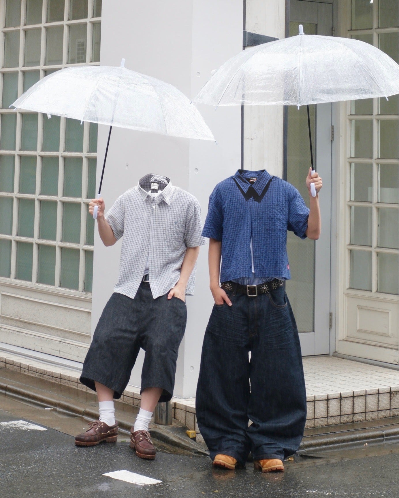 ASKYY / HYBRID CUTSEW / DEEP BLUE | ASKYY TOKYO FLAGSHIP