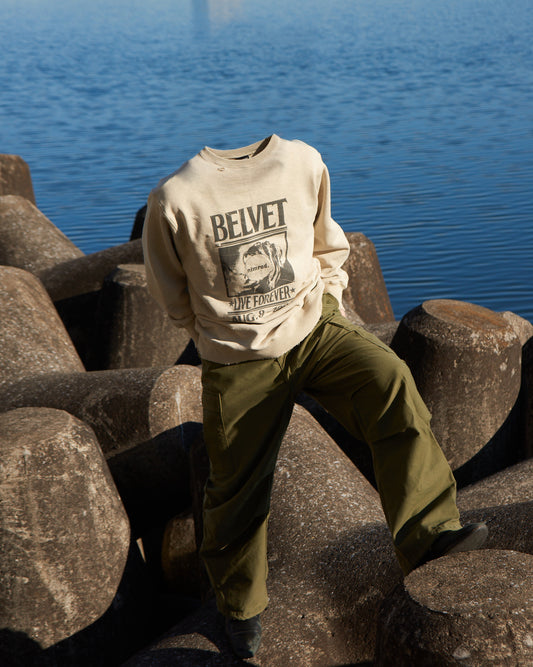 Wanted overdye sweat