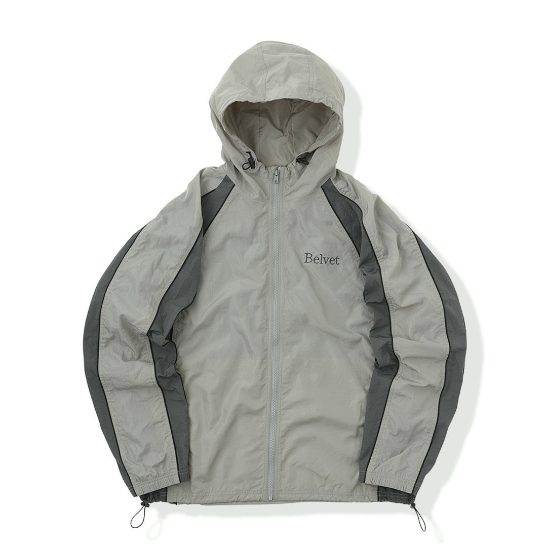 Bicolor army nylon jacket