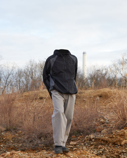 Bicolor army nylon jacket