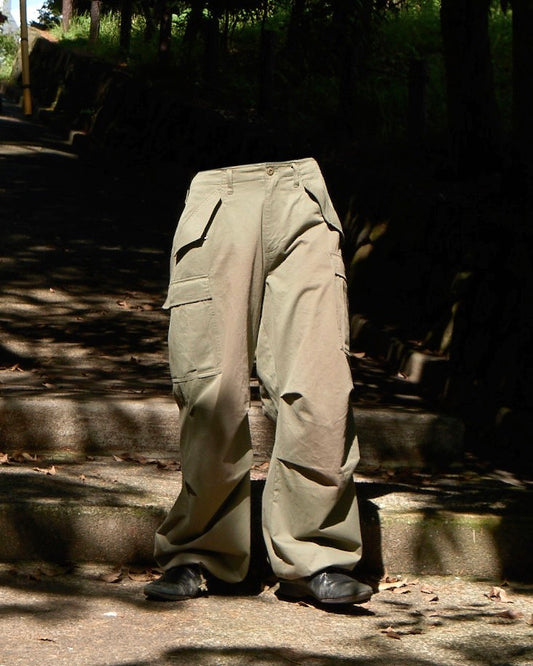 Dirt processing M-65 cargo pants