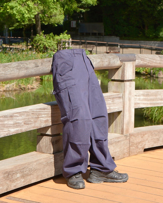 Dirt processing M-65 cargo pants