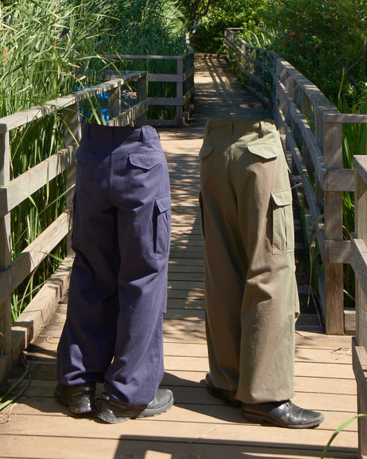 Dirt processing M-65 cargo pants
