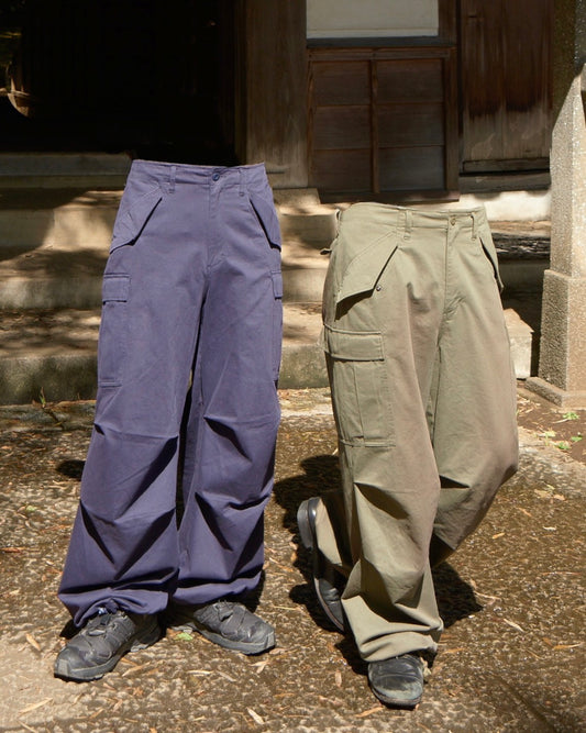 Dirt processing M-65 cargo pants