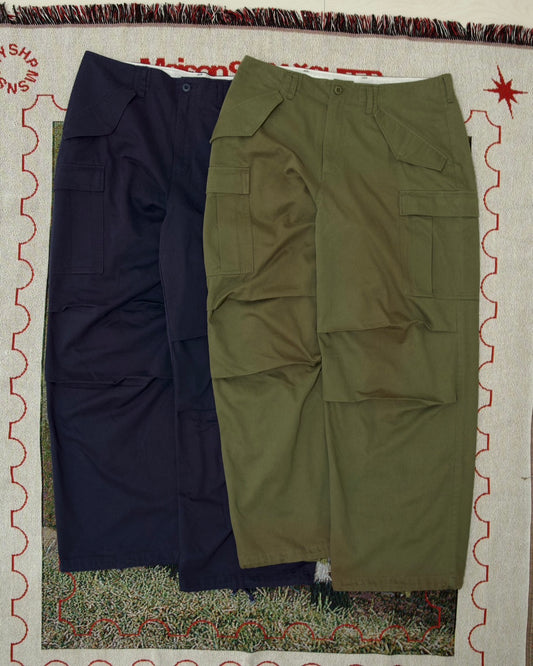 Dirt processing M-65 cargo pants