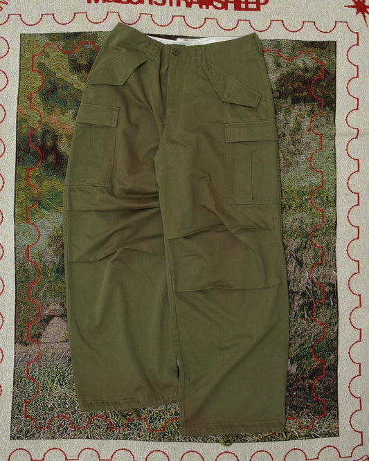 Dirt processing M-65 cargo pants