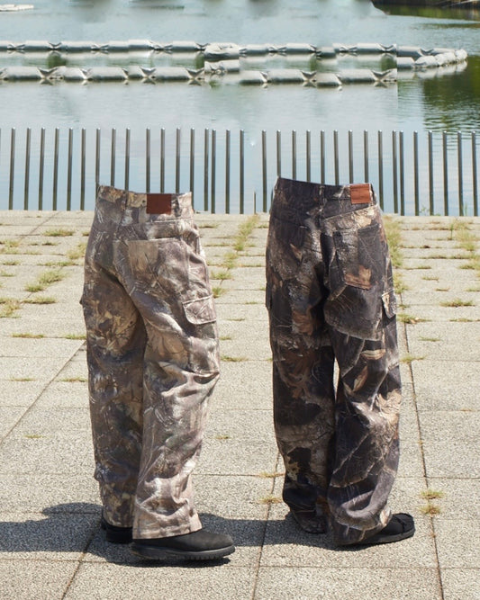 Real tree camo cargo pants