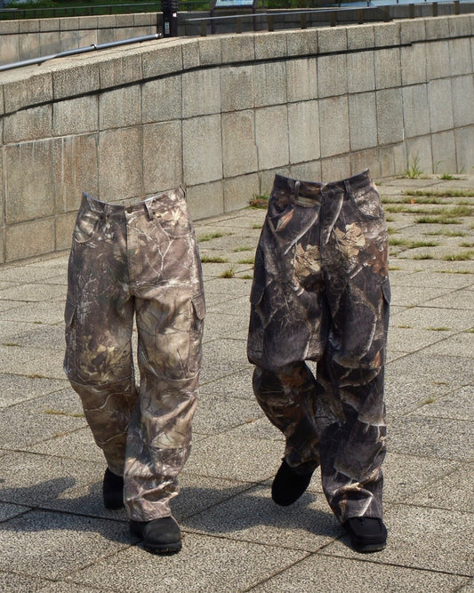 Real tree camo cargo pants