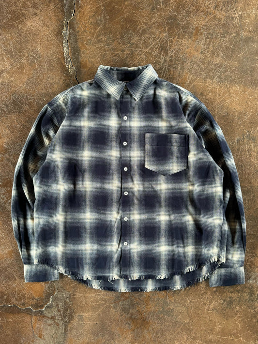 Fringe check nelshirt
