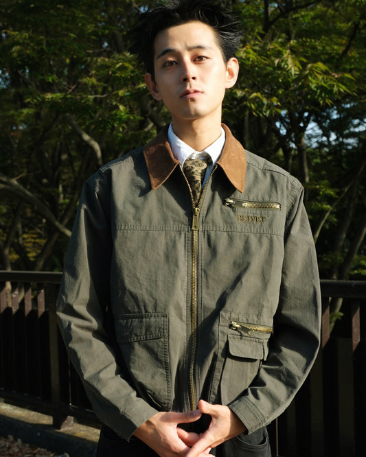 Military style hunting jacket