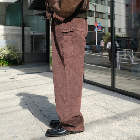 Corduroy washed painter pants