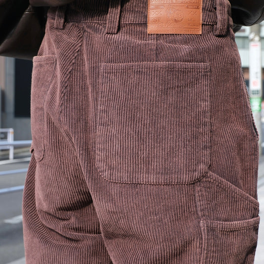 Corduroy washed painter pants