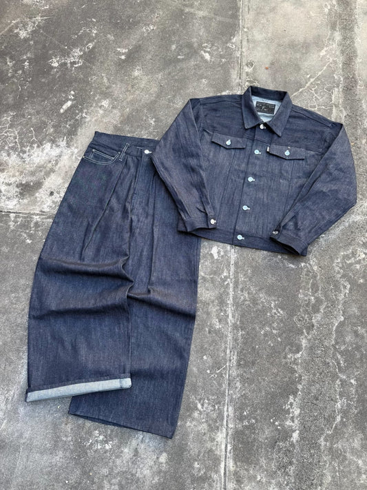 Classic Rigid Tuck pants