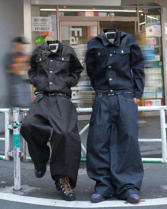 Classic Rigid Tuck pants