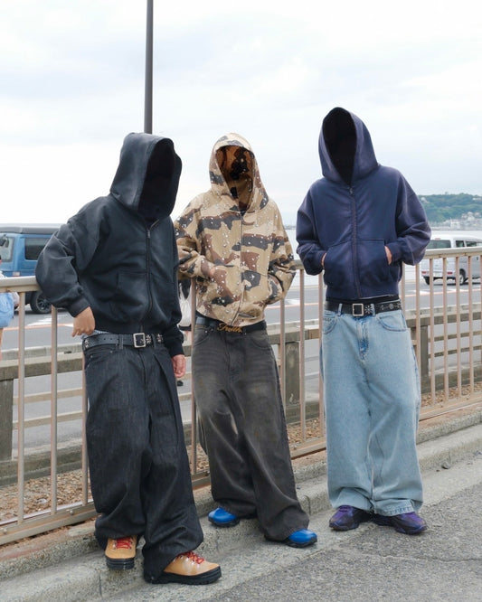 Sun-Faded Zip Hoodie