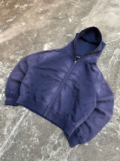 Sun-Faded Zip Hoodie