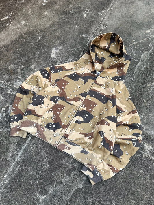 Sun-Faded Zip Hoodie