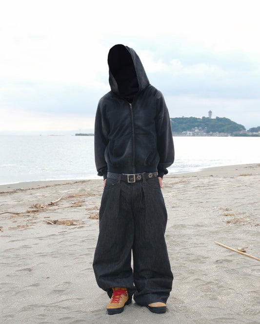 Sun-Faded Zip Hoodie