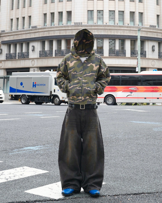 Camo Zip Hoodie