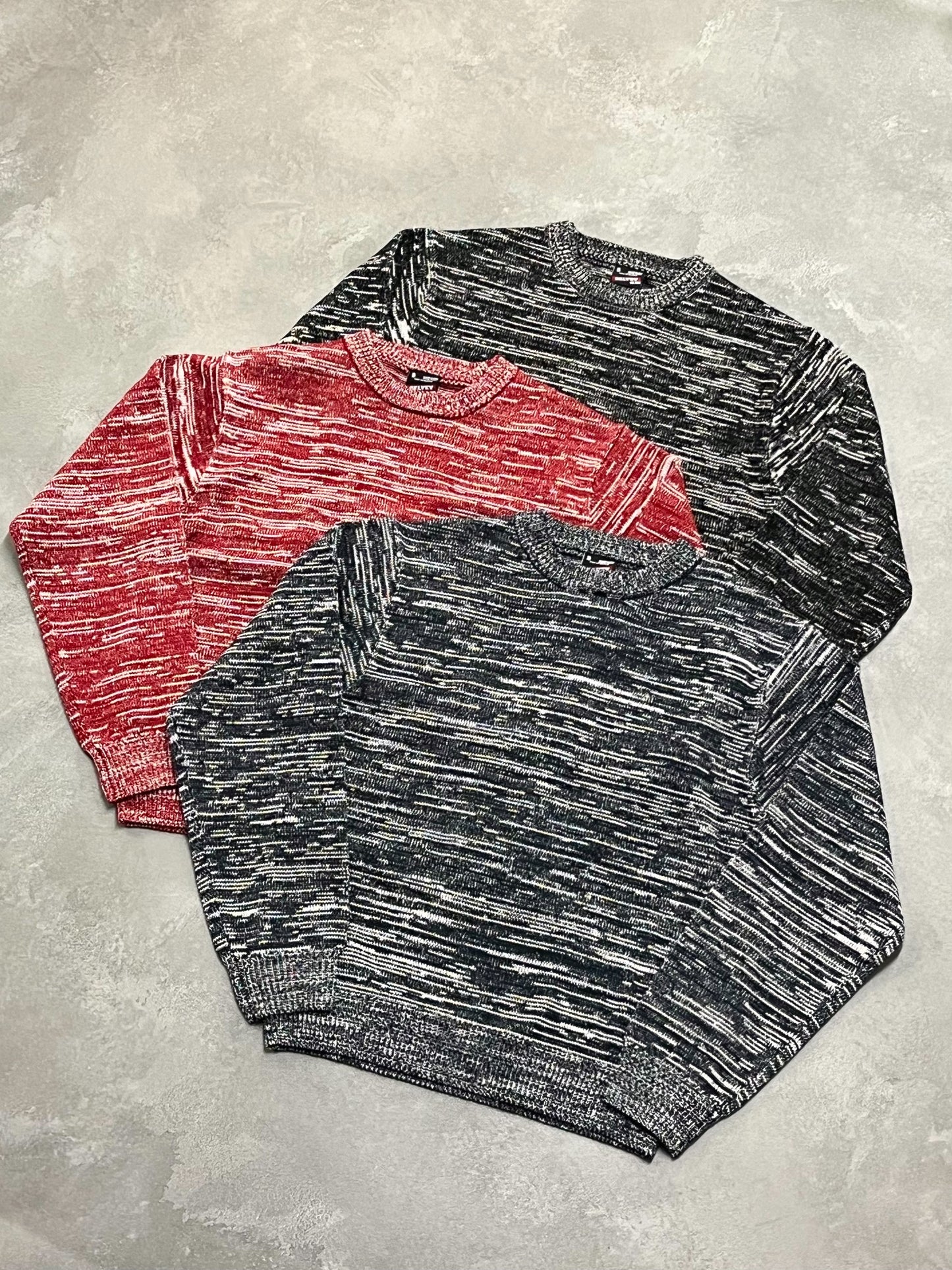 Melange Texture Knit free